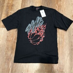 NIKE AIR JORDAN X TRAVIS SCOTT BlLACK CACTUS JACK FLIGHT TEE T SHIRT SZ Small